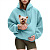 Sky blue kangaroo dog hoodie pet carrier